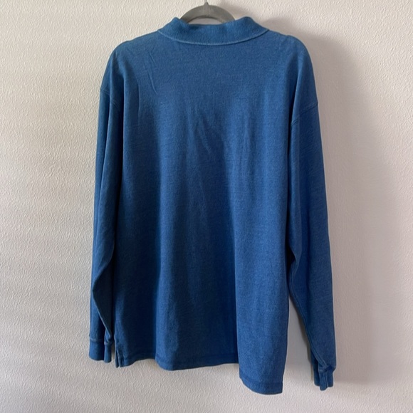Banana Republic Polo Long Sleeve Sz L - Picture 2 of 3